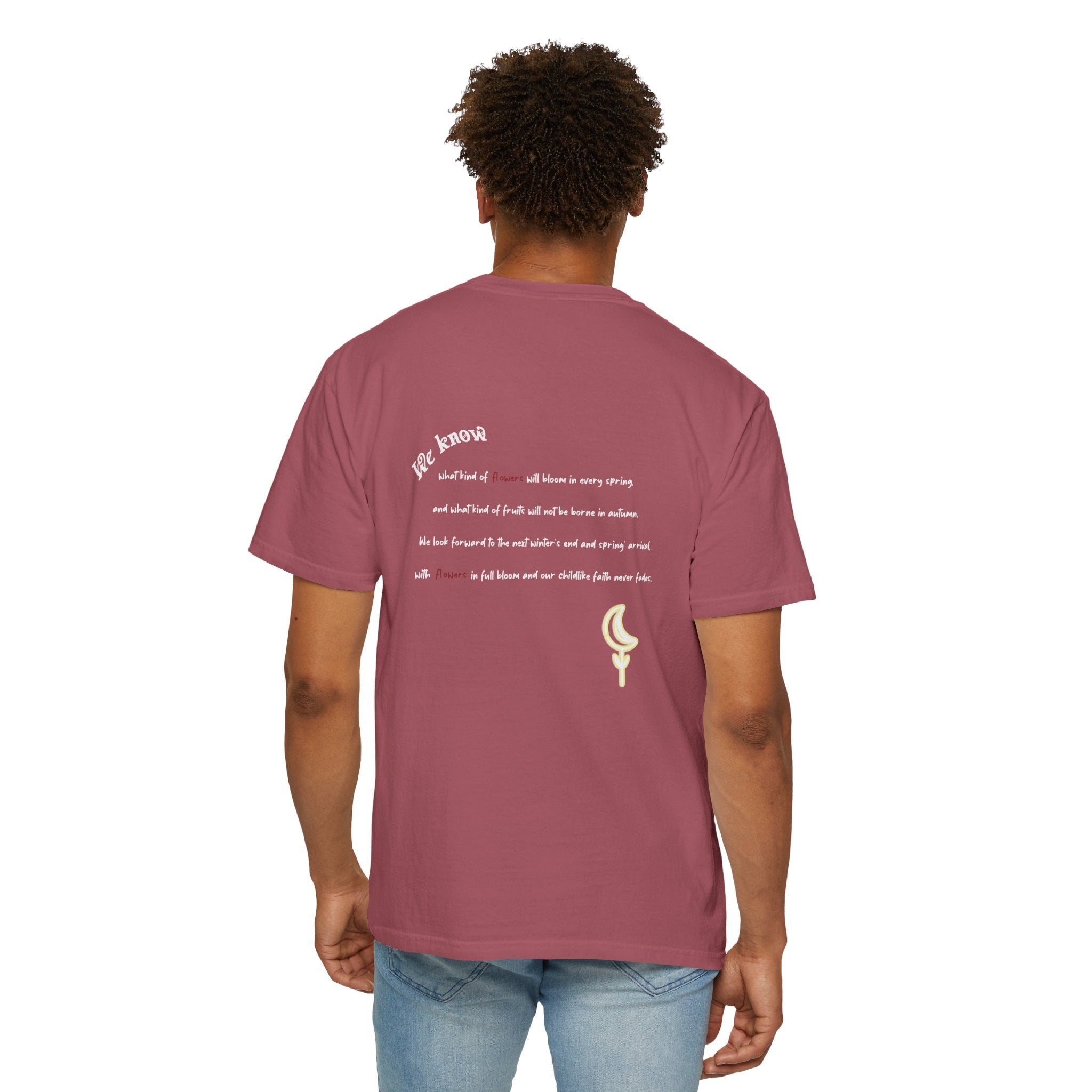 Blossom in the Moon (DARK) Unisex T-shirt