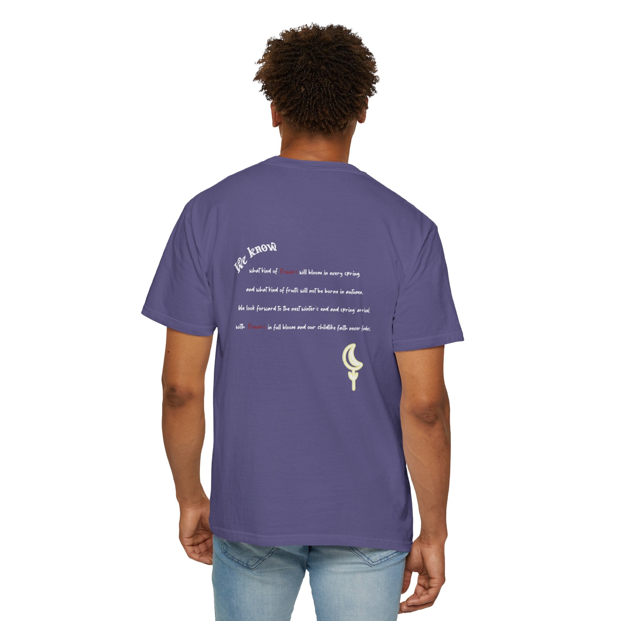 Blossom in the Moon (DARK) Unisex T-shirt