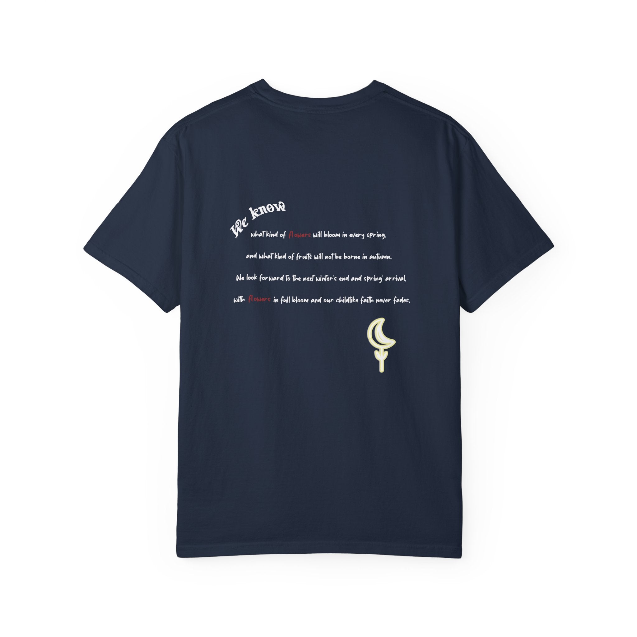 Blossom in the Moon (DARK) Unisex T-shirt