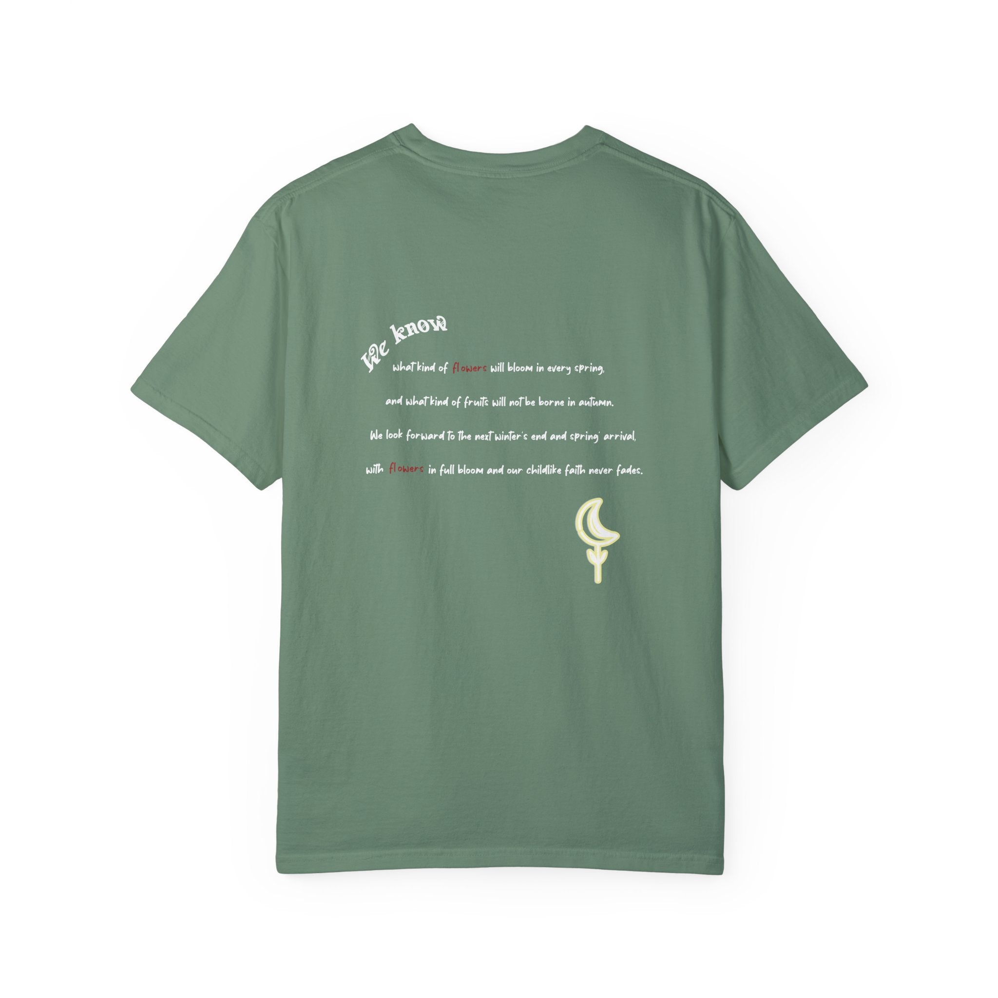 Blossom in the Moon (DARK) Unisex T-shirt