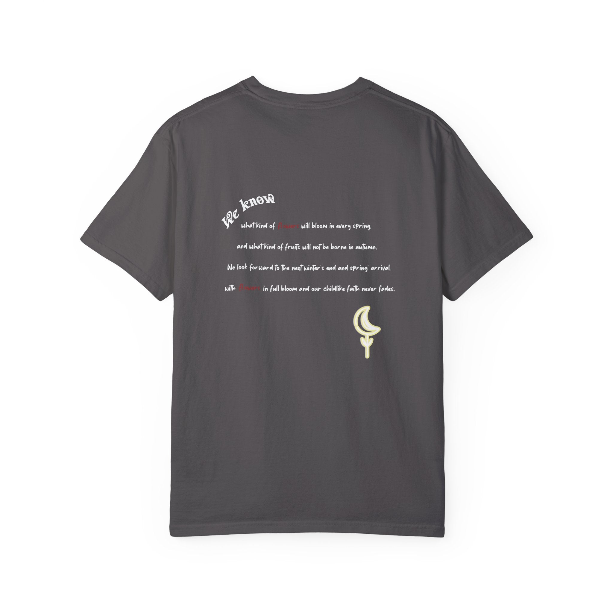 Blossom in the Moon (DARK) Unisex T-shirt