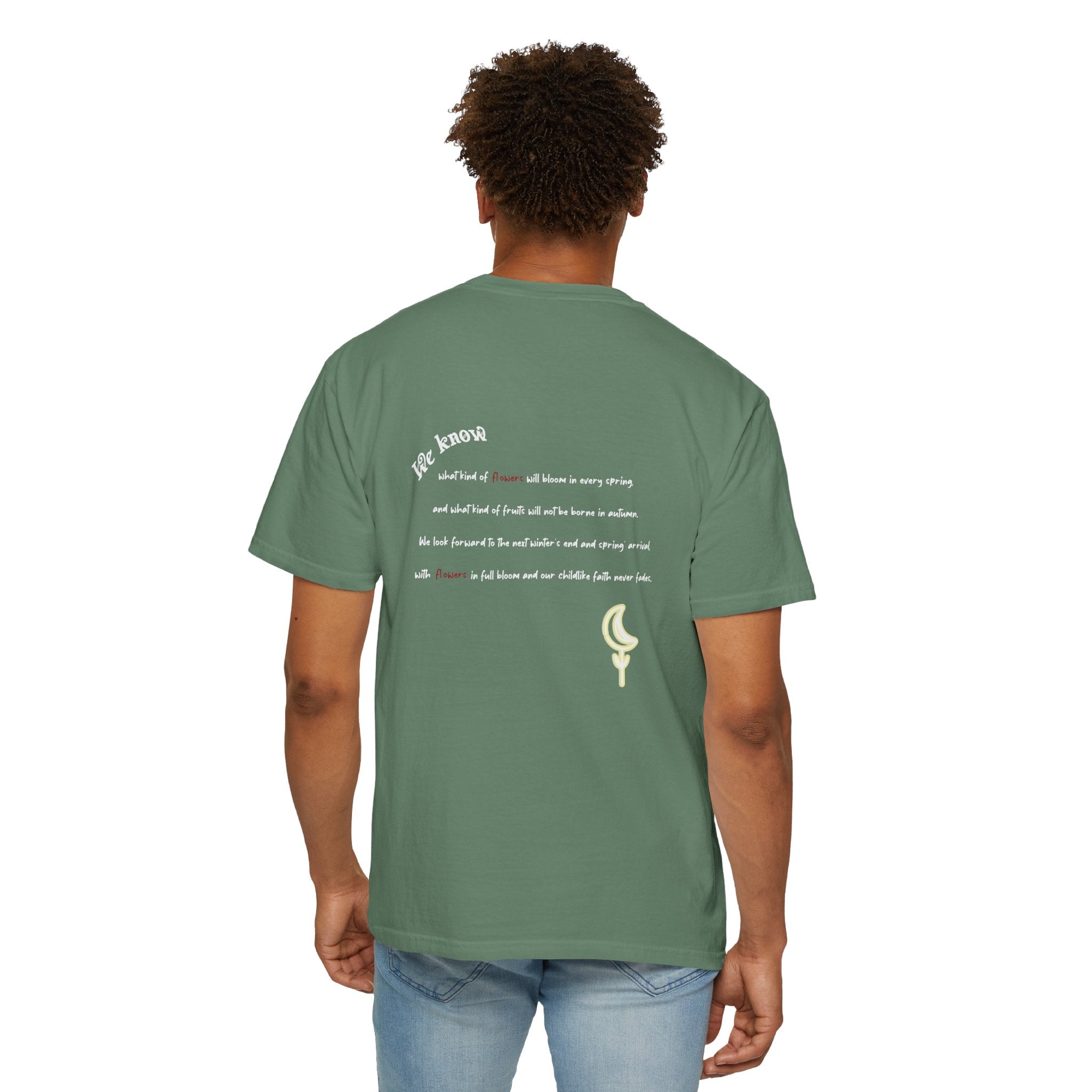 Blossom in the Moon (DARK) Unisex T-shirt