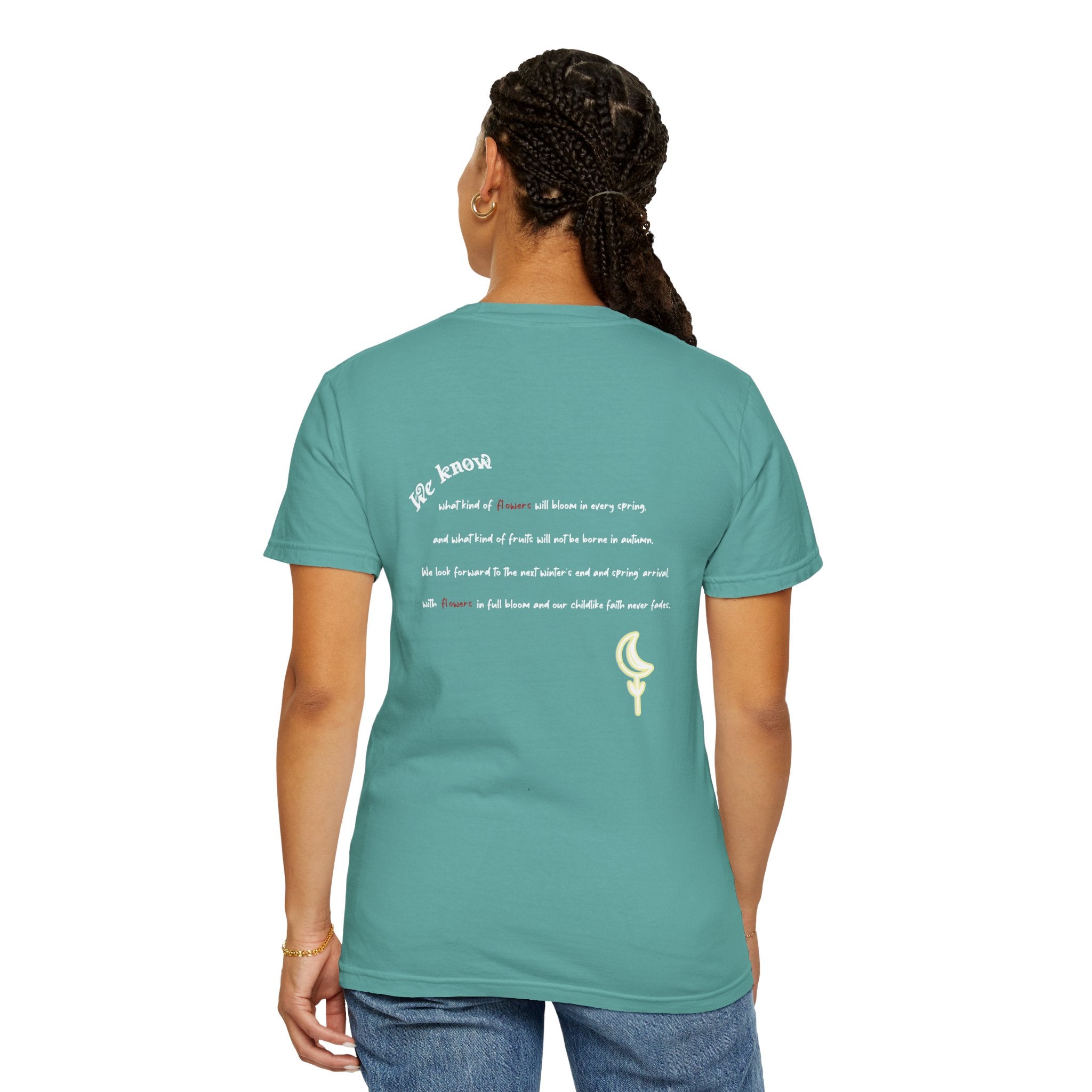 Blossom in the Moon (DARK) Unisex T-shirt