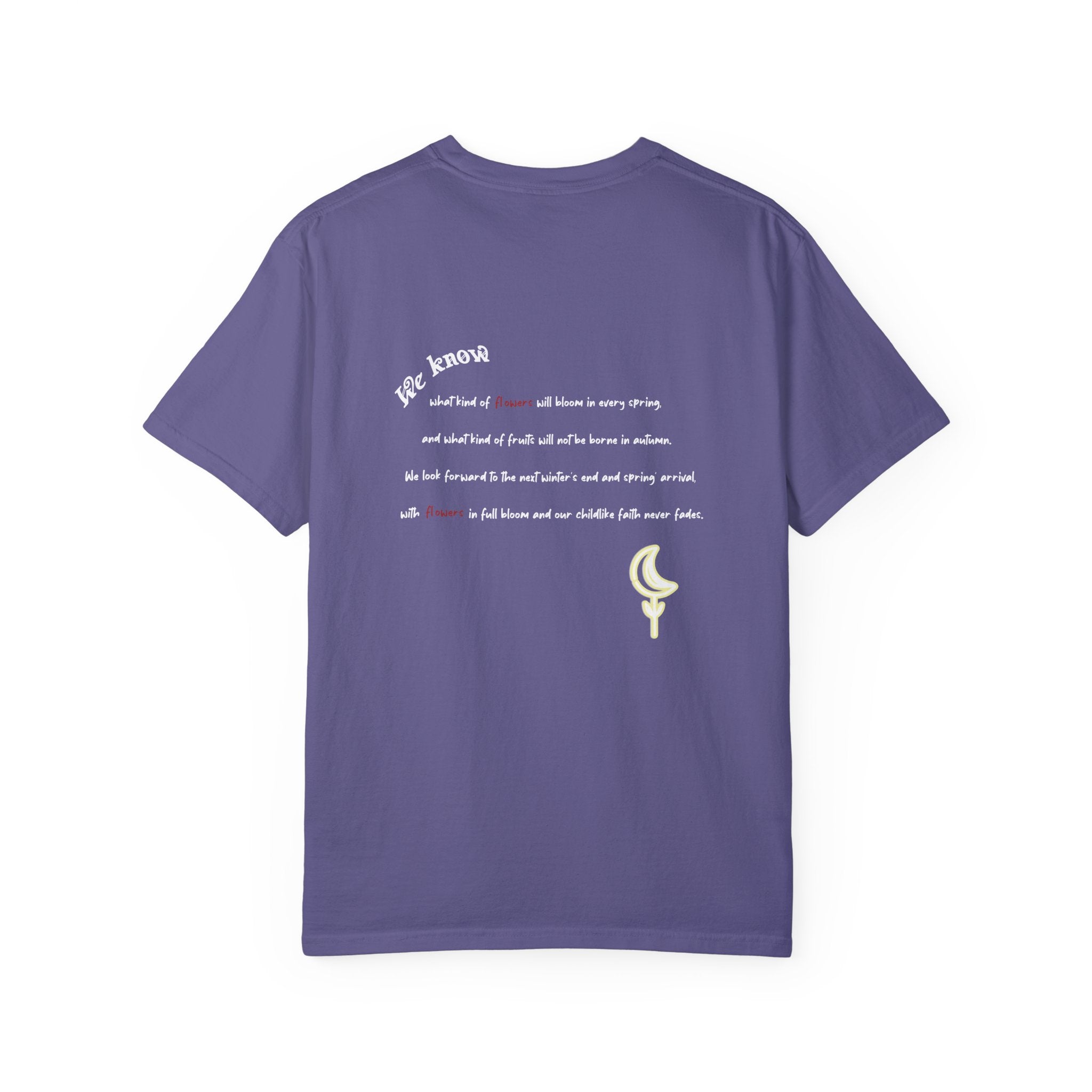 Blossom in the Moon (DARK) Unisex T-shirt