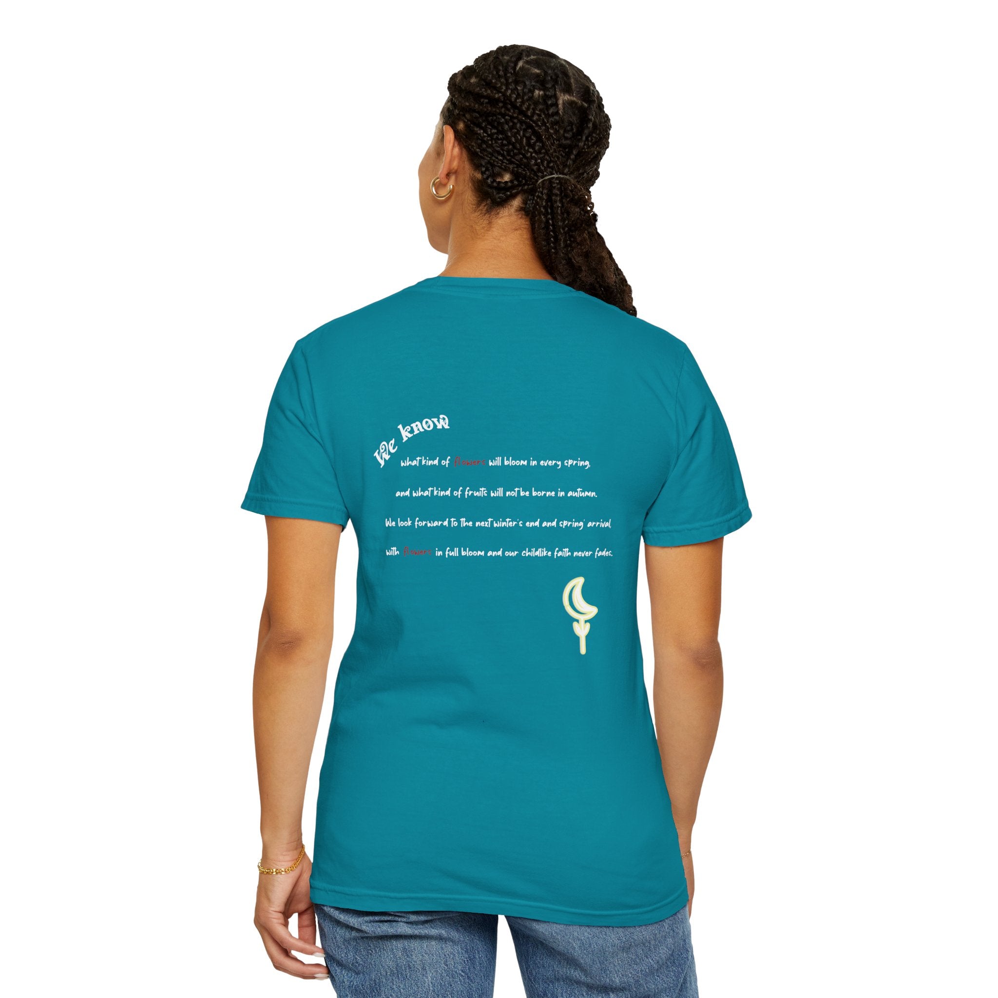 Blossom in the Moon (DARK) Unisex T-shirt