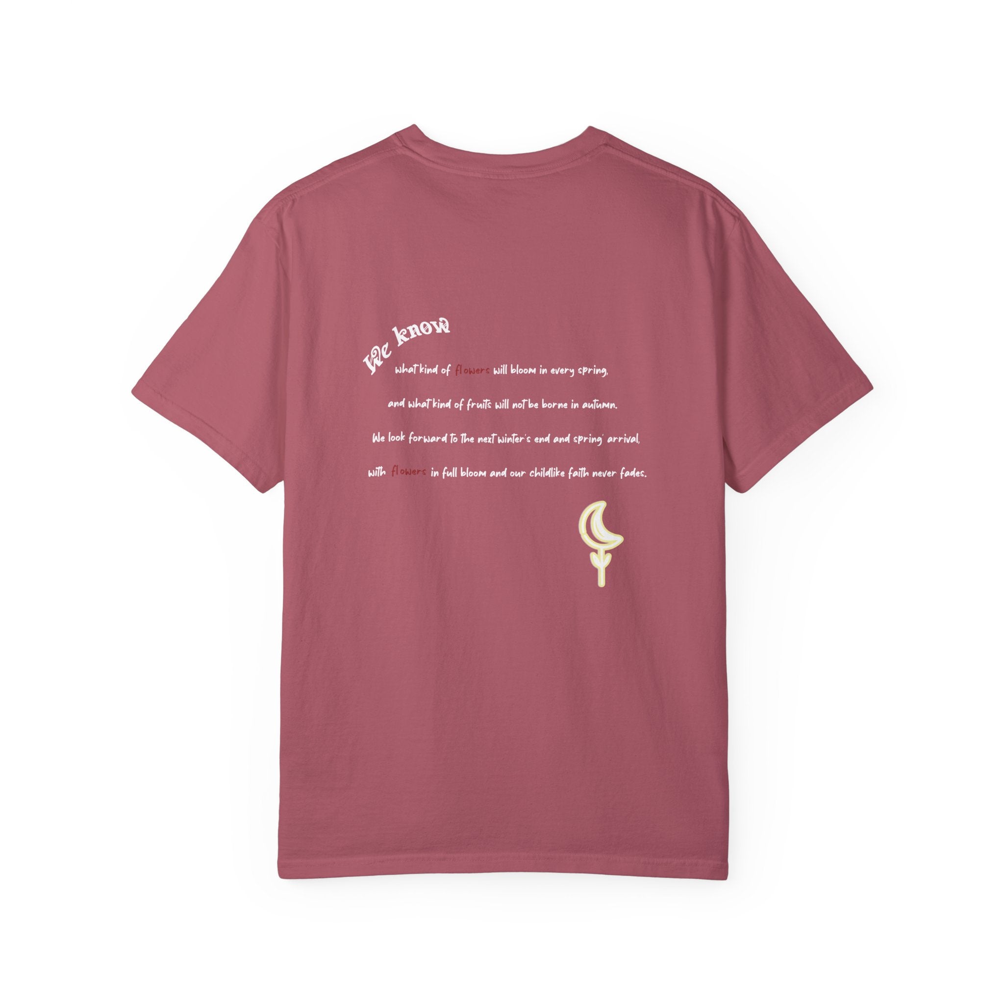 Blossom in the Moon (DARK) Unisex T-shirt