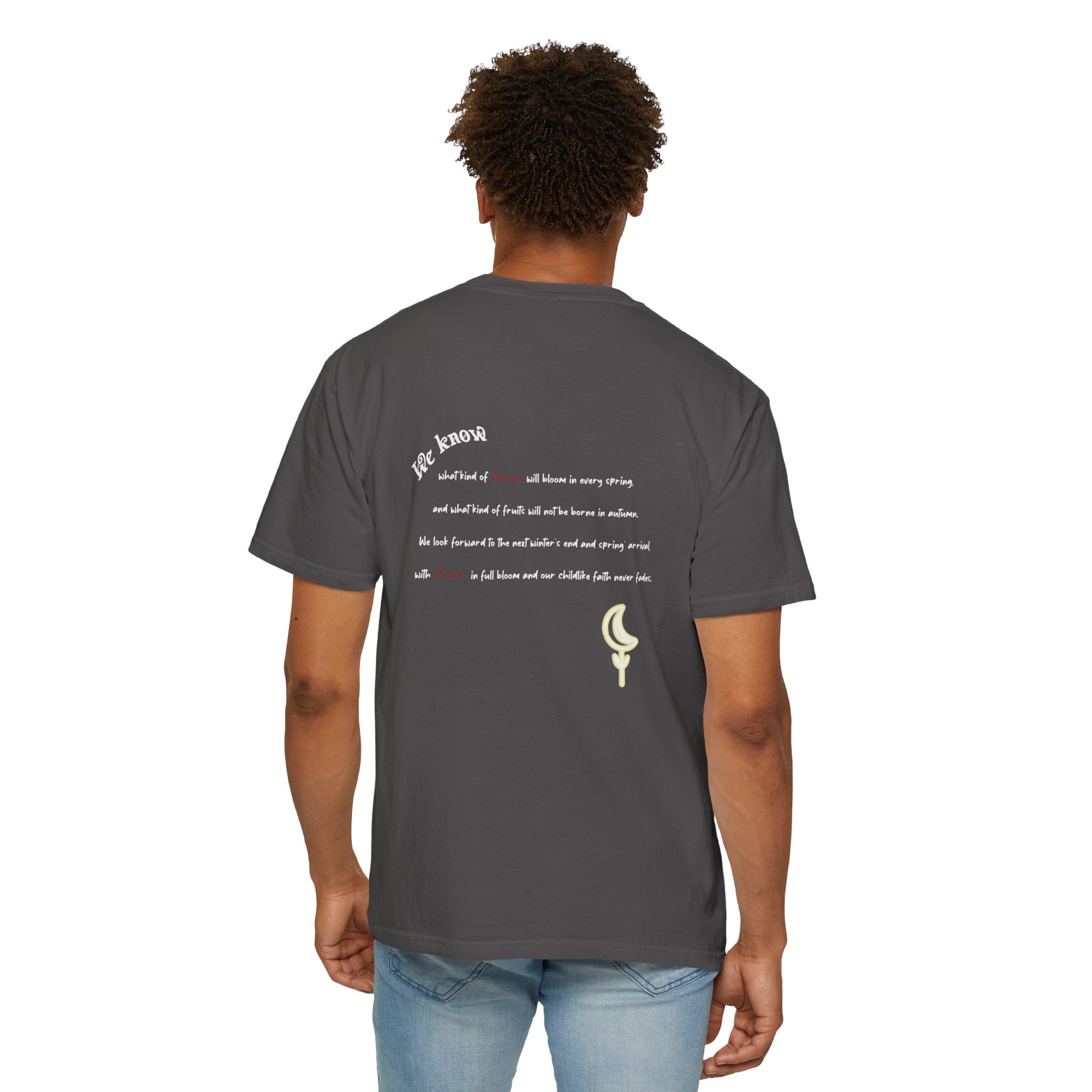 Blossom in the Moon (DARK) Unisex T-shirt